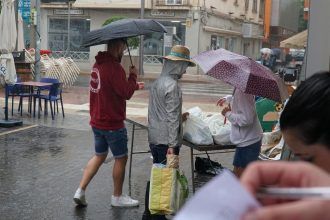 Lluvias en las fiestas de Vila-real