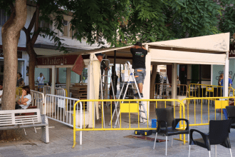 Onda inicia el desmontaje de la plaza España para transformarla por tres millones de euros