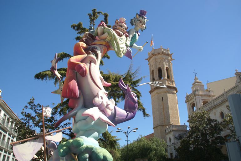 Programa de conciertos y actos fallas Burriana 2025