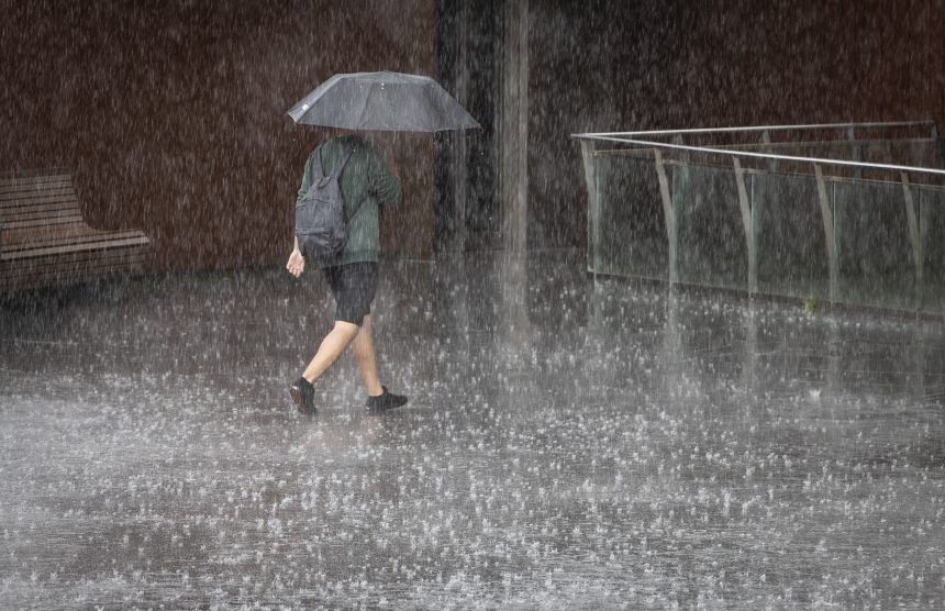 Lluvias y alerta naranja en la provincia de Castellón
