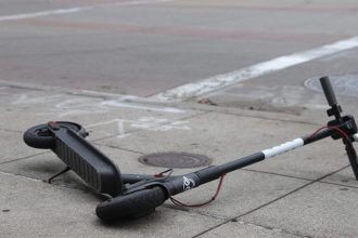 Accidente de una menor con patinete en Castellón