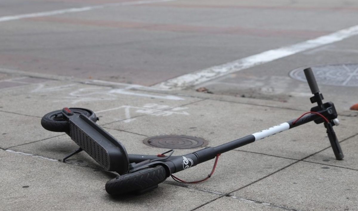 Accidente de una menor con patinete en Castellón