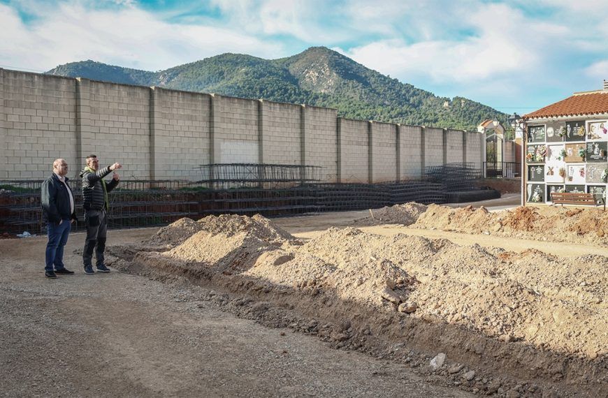 Onda inicia las obras de ampliación del cementerio municipal con más de 470 nuevos nichos