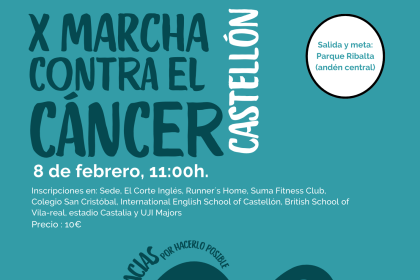 Marcha contra el Cáncer en Castellón