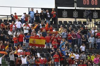 La selección española sub-21 en el SkyFi Castalia
