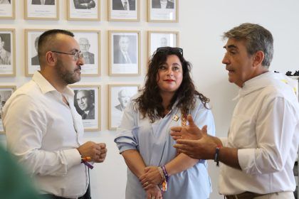 Victorino Martín visita la ciudad de Vila-real