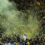Aficionados del Villarreal viajan a Dortmund