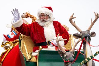 Papá Noel llega a Burriana