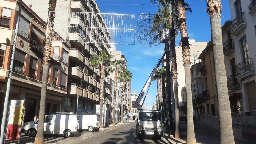 Cambio de luces en las farolas Vila-real