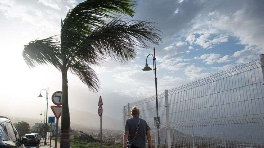 Rachas de viento borrasca Pedro en Castellón