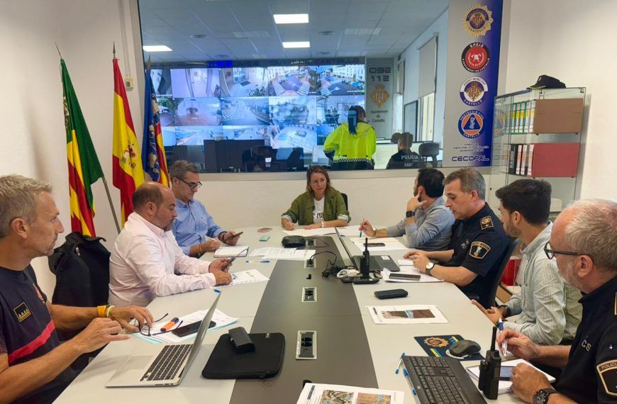 Castellón activa el Cecopal ante la alerta naranja por lluvias y refuerza el operativo municipal