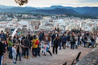 Campamento de los Reyes Magos en el castillo de Onda