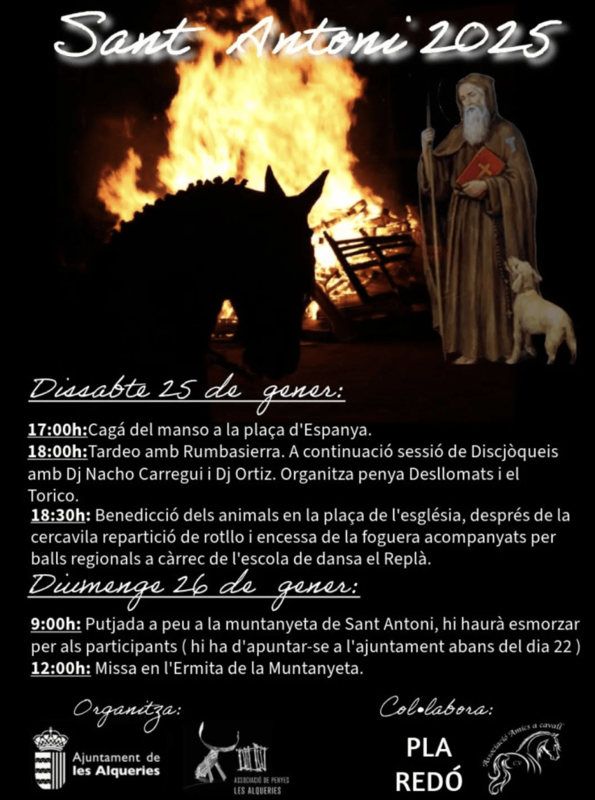 Alqueries Celebra Sant Antoni 20205