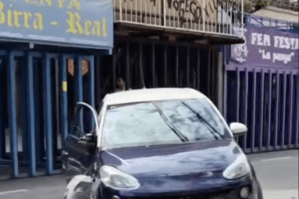 Accidente en Vila-real durante las Fiestas de Sant Pasqual contra la barrera