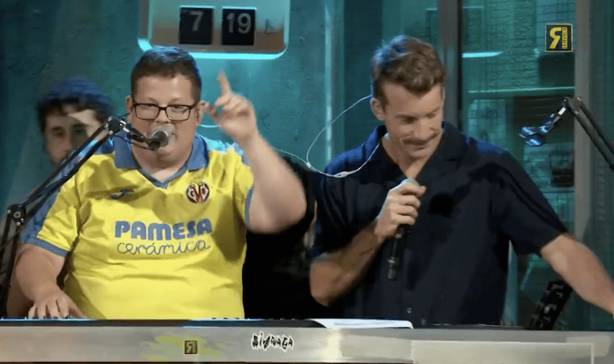 Aficionado del Villarreal en la Revuelta