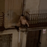 Hombre salta por los tejados en Castellón