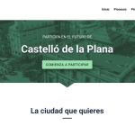 Participación ciudadana en los presupuestos Castellón