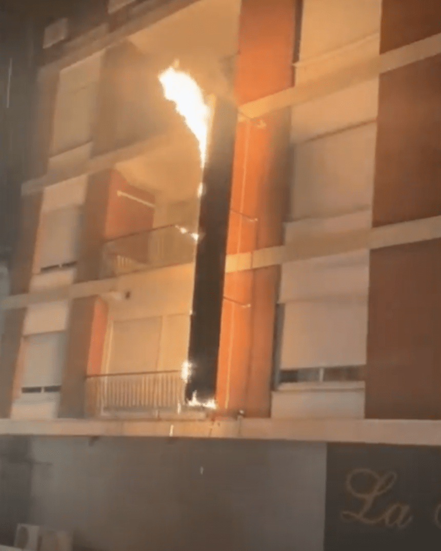 Incendio de Burriana