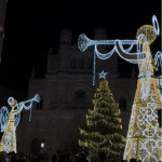 Luces navideñas y videomapping Castellón