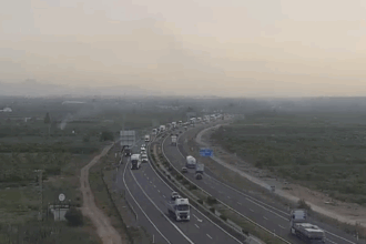 Incendio AP-7 Castellón