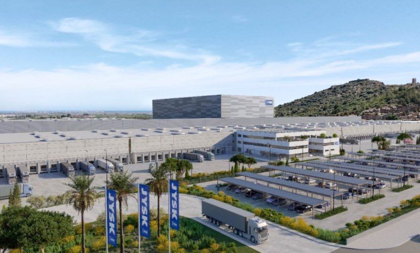 Proyecto de la multinacional JYSK en Almenara (Castellón)
