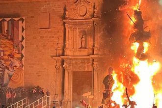 Horario y orden de la Cremà falles Burriana
