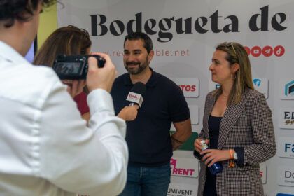 Samuel Falomir y Tania Baños en la Bodegueta de Poble