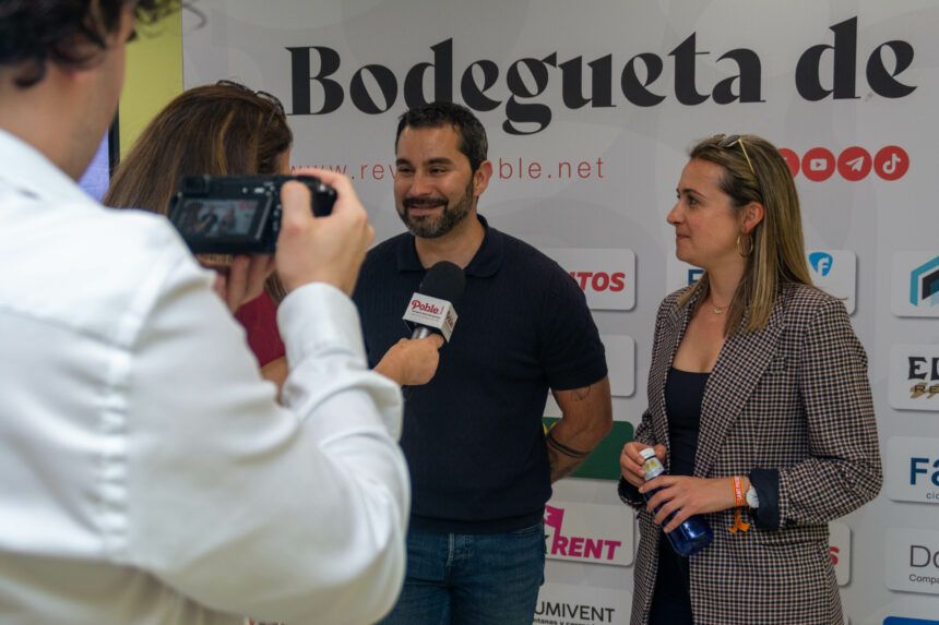 Samuel Falomir y Tania Baños en la Bodegueta de Poble
