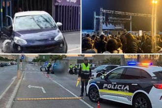 Caos, imprudencias y anécdotas en una noche intensa de fiestas en Vila-real