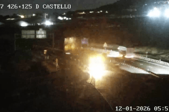 Accidente en la AP-7 en Castellón