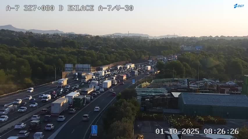 Accidente AP-7 Castellón