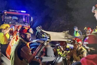 Accidente entre l’Alcora y Figueroles