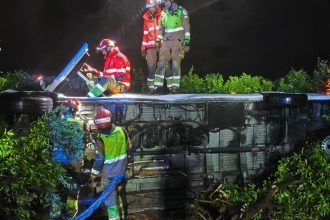 Accidente en la AP-7 Nules