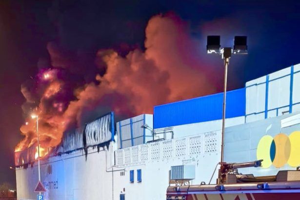Incendio industrial en Almassora