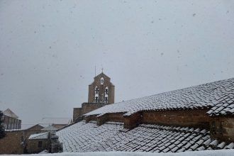 Nieve en el interior de Castellón