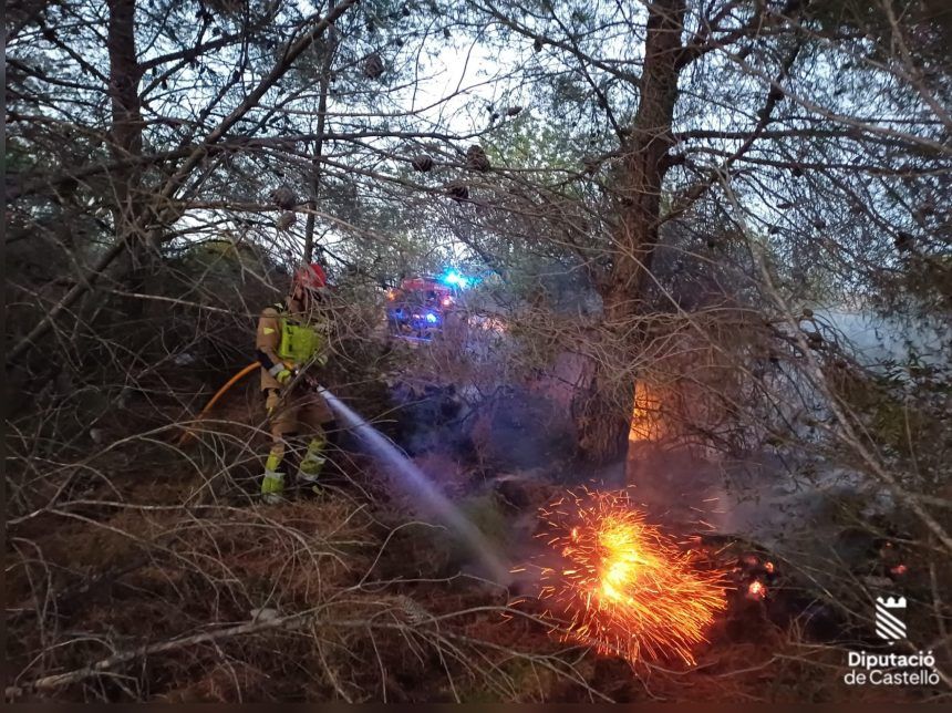 Incendios en la provincia de Castellón