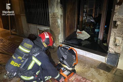 Incendios en Burriana y Nules