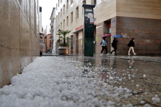 Alerta amarilla por granizo en Castellón