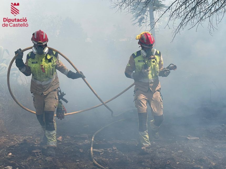 Incendios en la provincia de Castellón