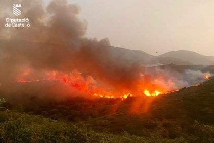 Incendios provincia de Castellón