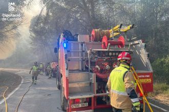 Incendio Fuentes de Ayódar