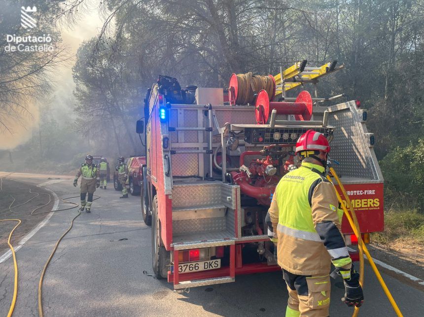 Incendio Fuentes de Ayódar