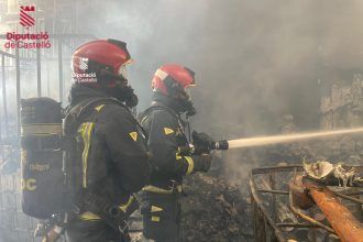 Incendio industrial en Vinaròs