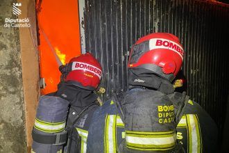 Incendio en Burriana
