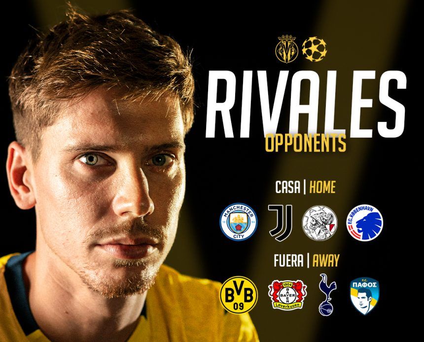 Calendario del Villarreal en la champions league