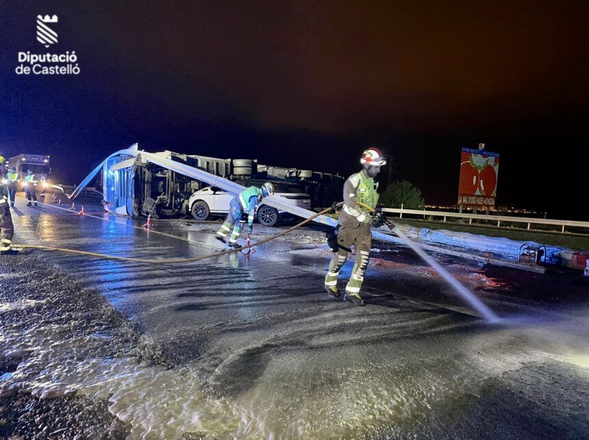 Accidente Ap-7 Moncofa