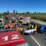 Accidente en la N-320 de Vila-real