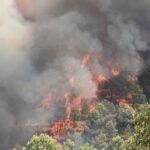 Incendio Vall d'Uixó