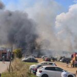 Incendio en Peñíscola