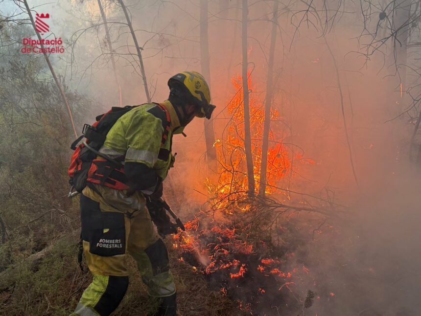 Incendio en Alcudia de Veo